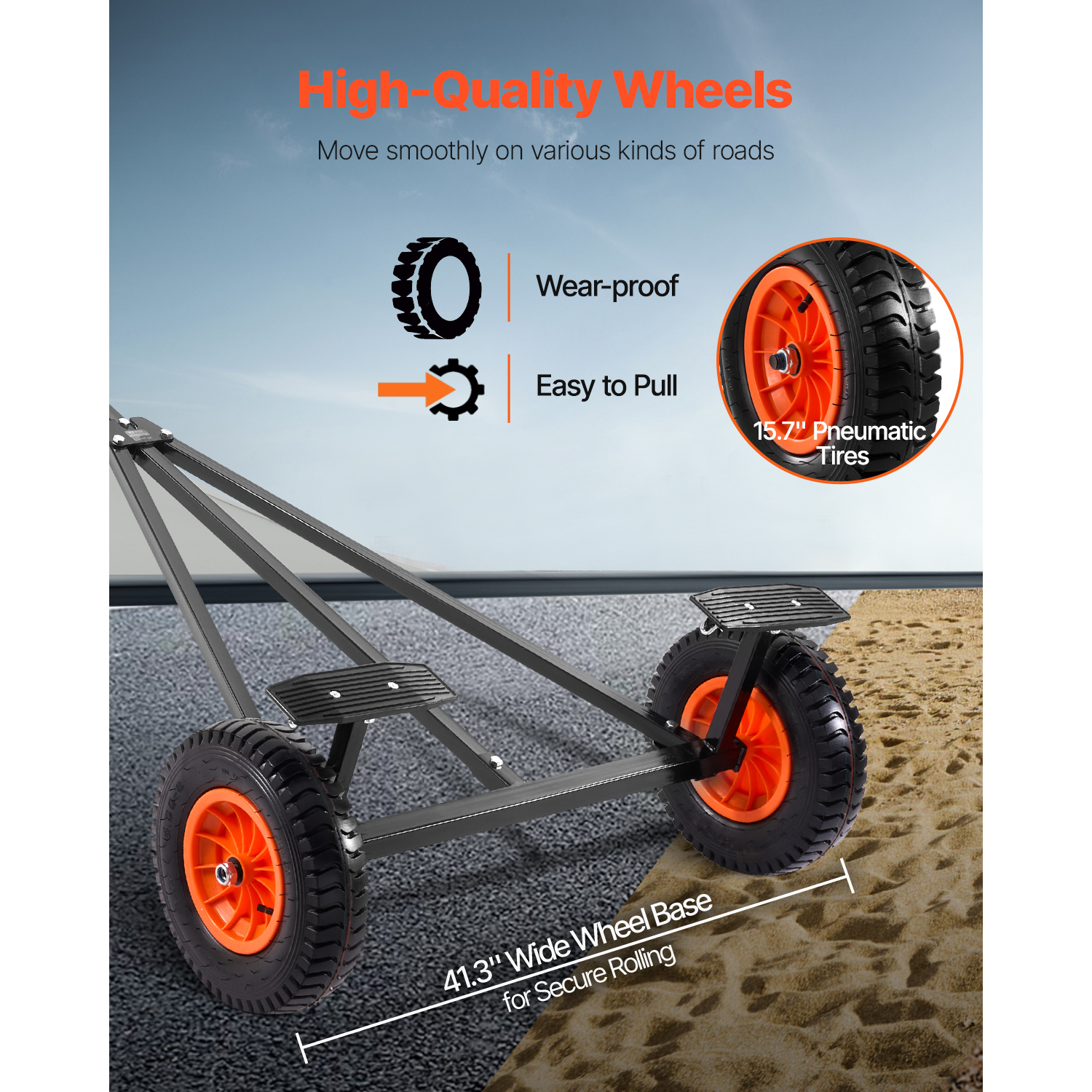 SucceBuy 420lbs Boat Trailer D - Fishing Boat Oar ulasan dan harga