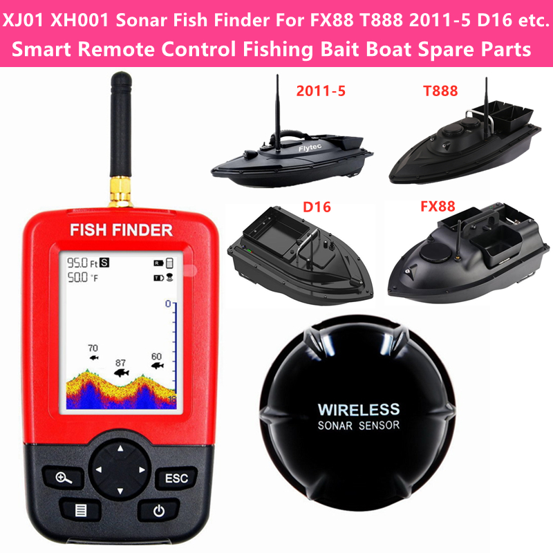 Sonar Sensor LCD Fish Finder 4 - Fishing Boat Depth Finder ulasan dan harga