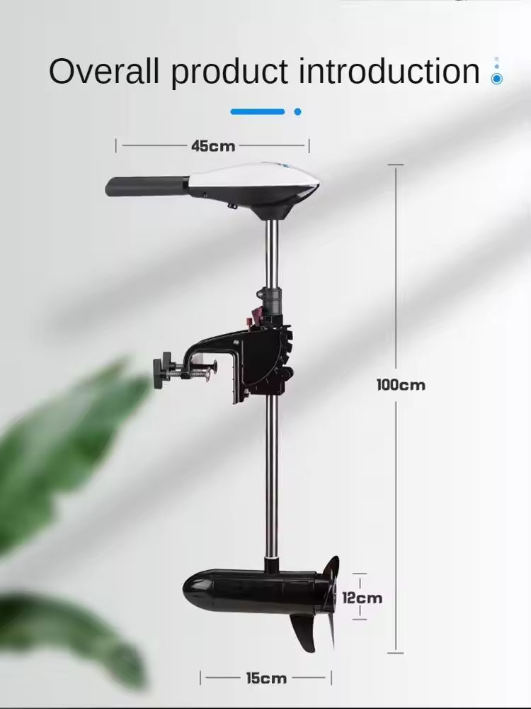 Haibo Electric Thruster Marine - Fishing Boat Outboard Motor ulasan dan harga