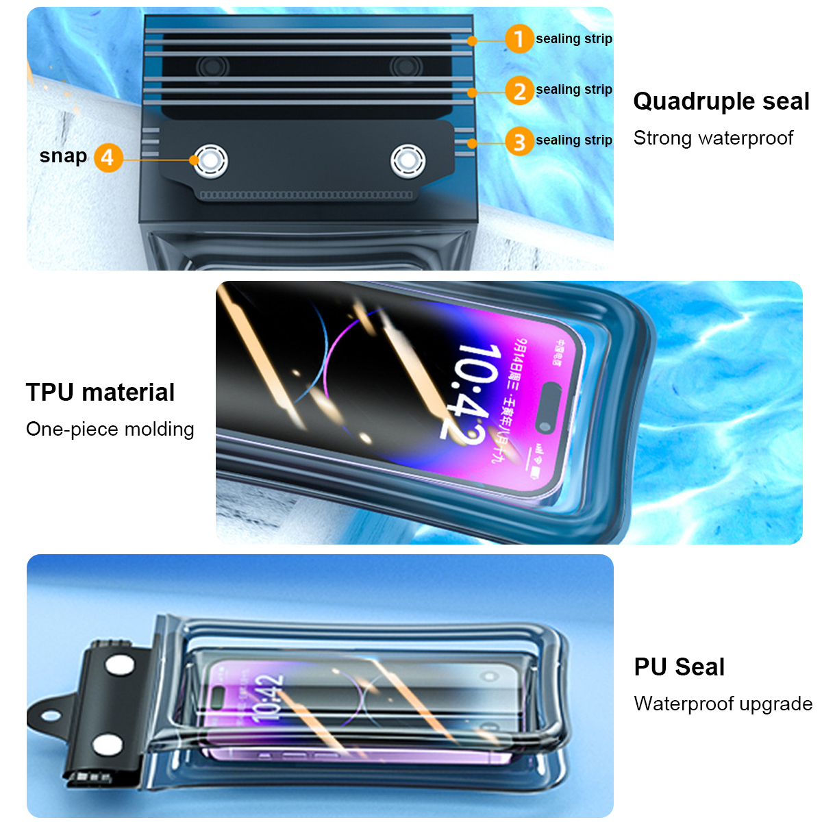 Floating Waterproof Phone Case - Fishing Boat Cover ulasan dan harga