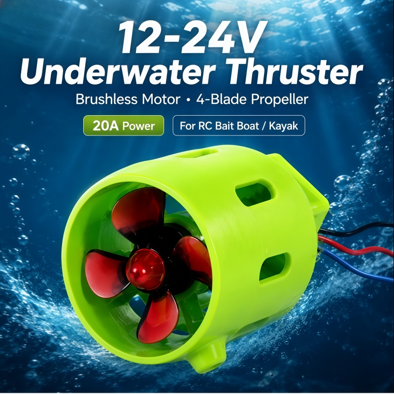 12-24V 20A Brushless Underwate - Fishing Boat Oar ulasan dan harga