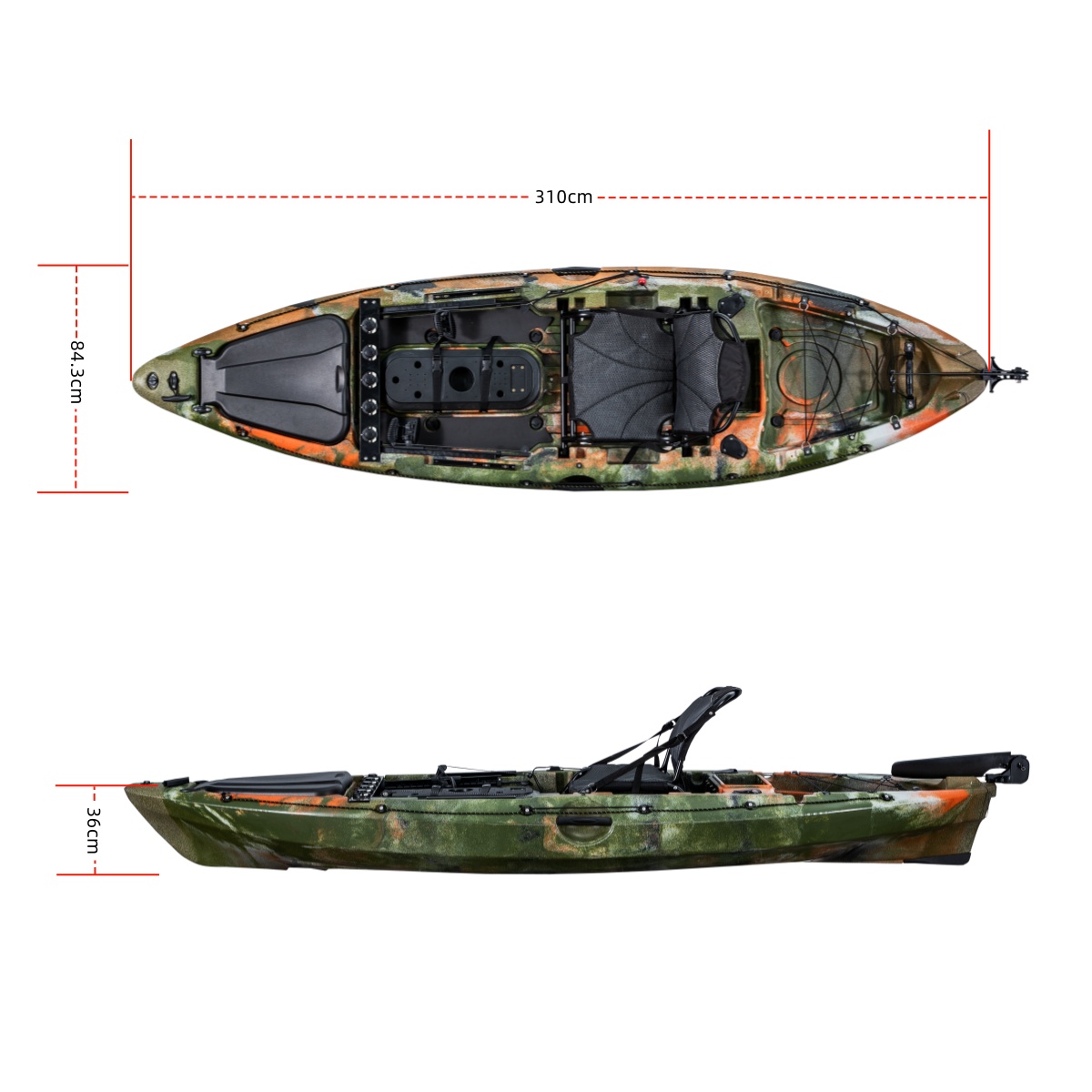 LSF First-class Single Fishing - Fishing Boat Oar ulasan dan harga