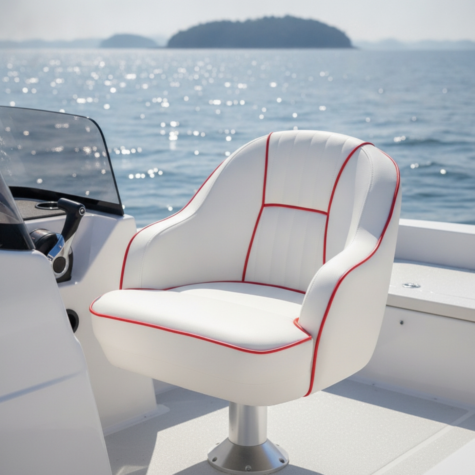 Pilot's Boat Seat Contoured He - Fishing Boat Seat ulasan dan harga
